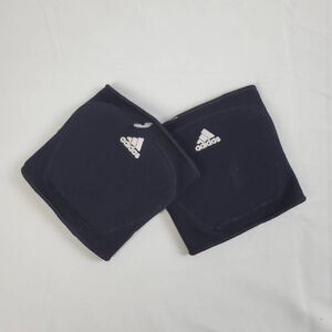 Adidas Black Volleyball Knee Pads Adult Size Small Elastic Padding